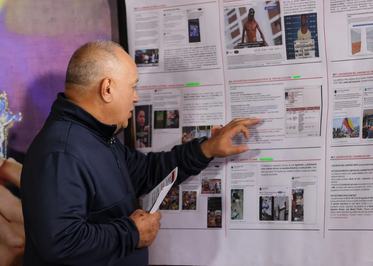 SNTP rechaza declaraciones de Cabello: “Descalifican y estigmatizan a periodistas y medios”