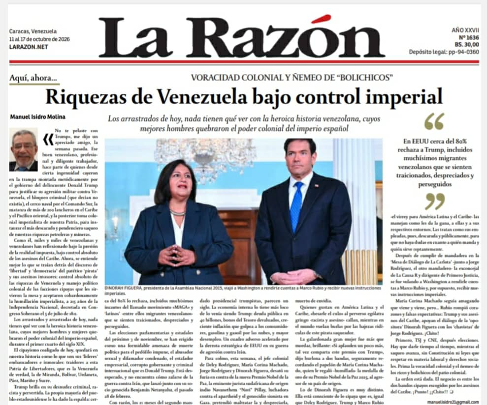 AQUÍ, AHORA: La desnudez de Trump y el desconsuelo cipayo