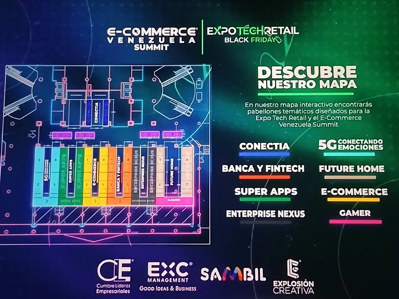 El E-commerce Venezuela Summit y la Expotech Retail prometen transformar las compras de Black Friday con experiencias inmersivas